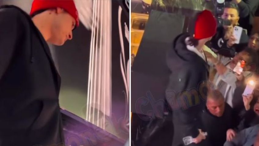 Peso Pluma agrede a fan en pleno concierto y lo tunden en redes: VIDEO