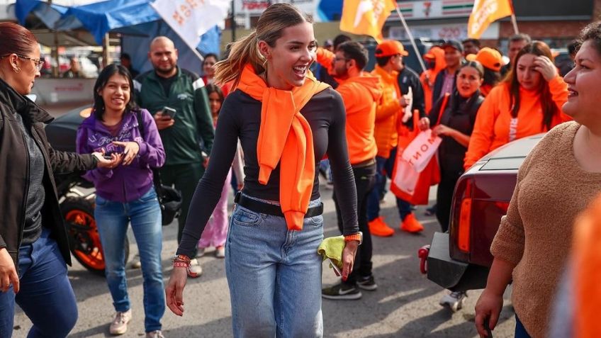 Mariana Rodríguez anuncia que acompañará a Álvarez Máynez en cierre de precampaña