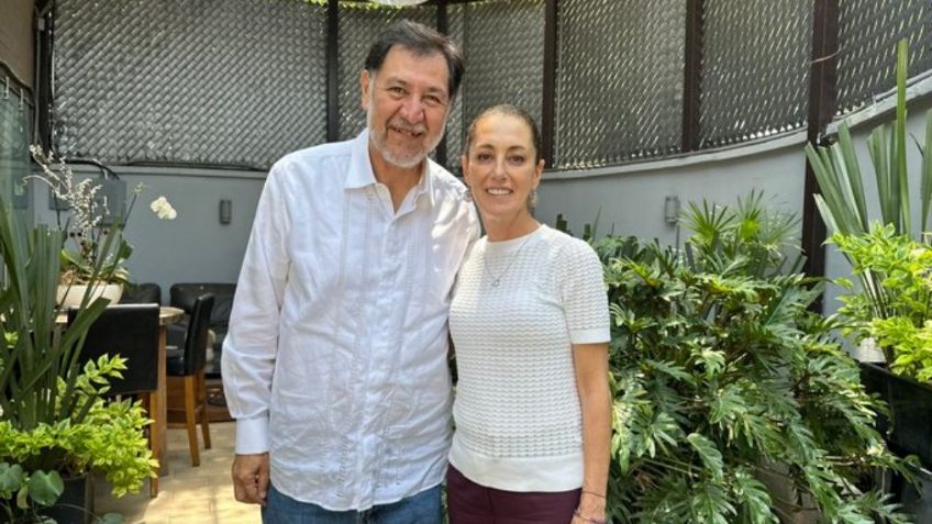 Noroña ya se reunió con Sheinbaum y revela qué es lo que hablaron