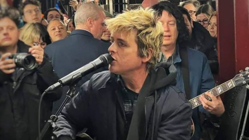 Green Day sorprende a sus fans con una presentación completamente en vivo dentro del metro de Nueva York