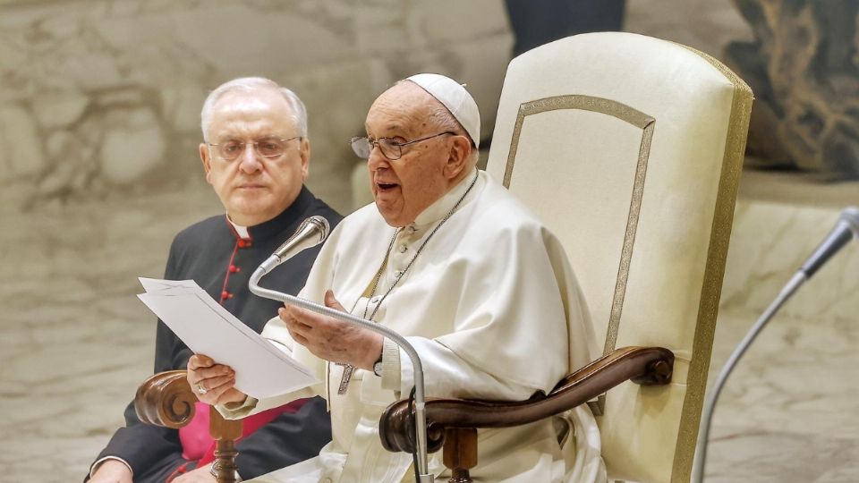 Papa Francisco, obispo de Roma durante Audiencia General