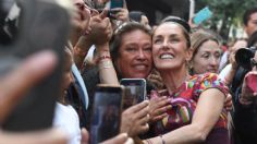 "Ganamos la precampaña": Claudia Sheinbaum desde el Monumento a la Revolución