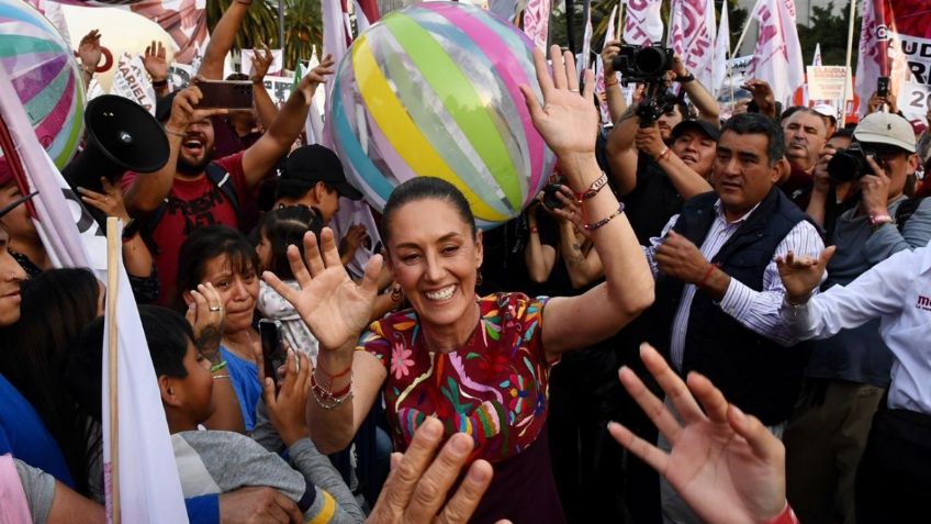 Minuto a minuto: El cierre de precampaña de Claudia Sheinbaum desde el Monumento a la Revolución