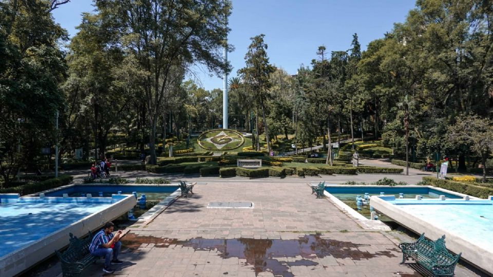 Parque Hundido, en la alcaldía Benito Juárez