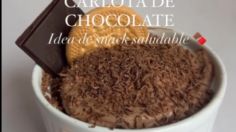 Carlota de chocolate fitness: la receta perfecta para un postre saludable