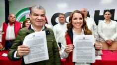 Miguel Riquelme y María Barbara Cepeda se registran como precandidatos al Senado por Coahuila