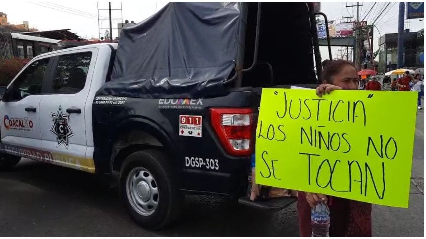 Bloqueo en Av. José López Portillo: padres denuncian presunto caso de abuso sexual