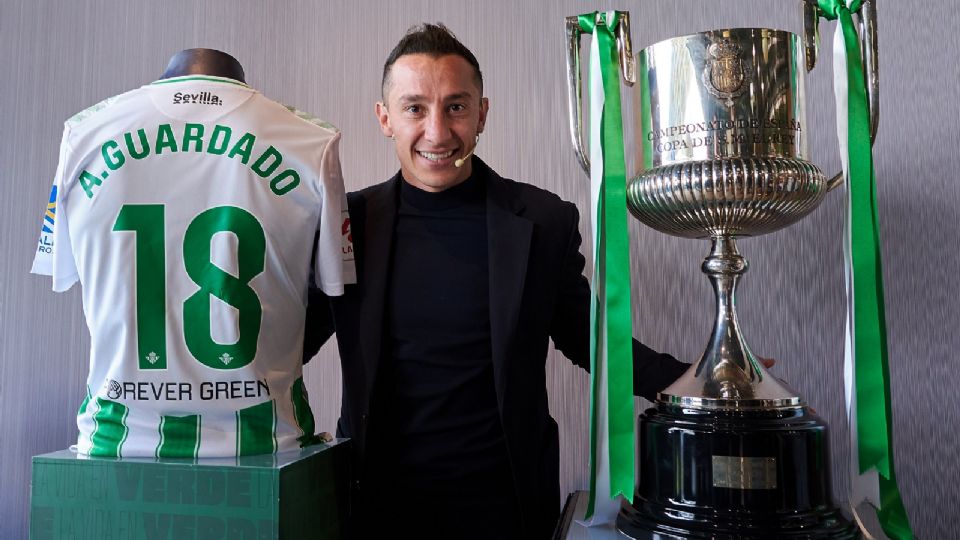 Andrés Guardado gano una Copa del Rey en 2021.