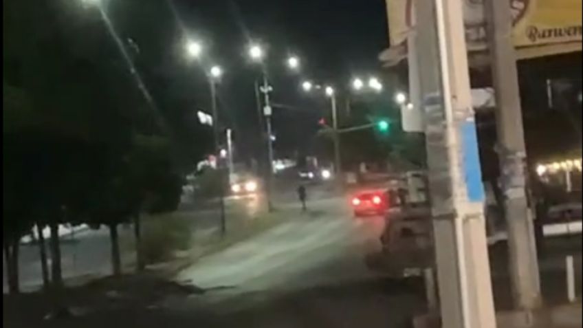 VIDEO: pistoleros atacan de nuevo el sistema de videovigilancia en Culiacán