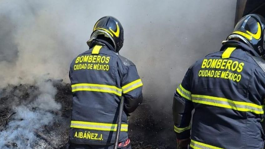 Reportan incendio en departamento de la alcaldía Cuauhtémoc