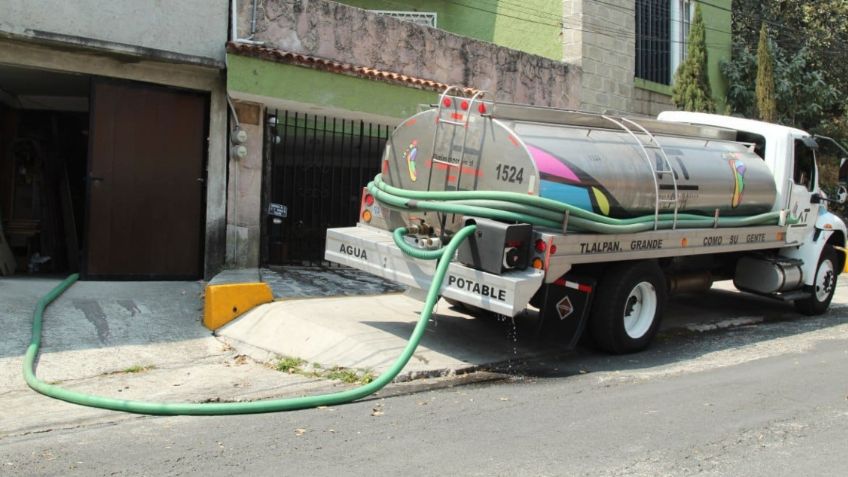 Tlalpan: conoce el calendario de tandeos de agua potable