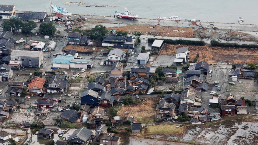 Sube a 57 la cifra de muertos por terremoto de Año Nuevo en Japón