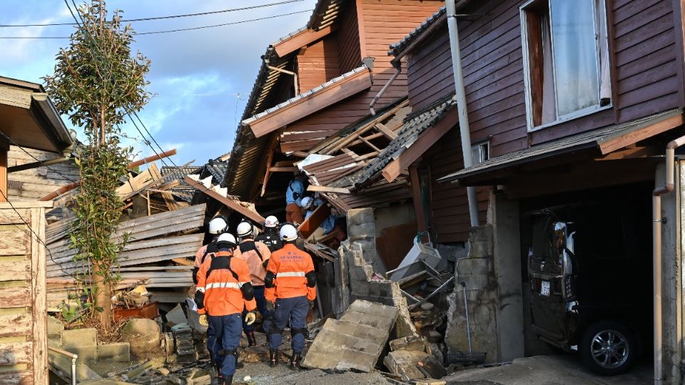 Terremoto de Japón en Año Nuevo