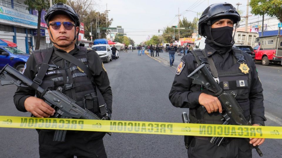 Durante la tarde del 2 de enero, presuntos extorsionadores y policías se enfrentaron en la colonia Agrícola Oriental.