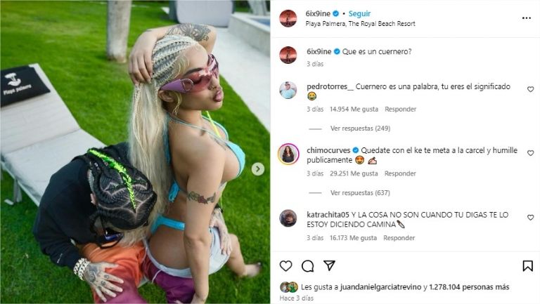 Yalin la más viral defiende a Tekashi 