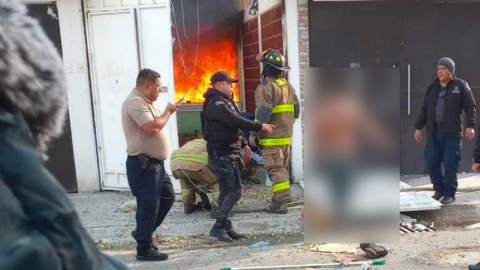 Los bomberos llegaron a la zona