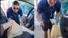 Tras fracaso, revendedor del Costco aparece vendiendo pollos rostizados: VIDEO