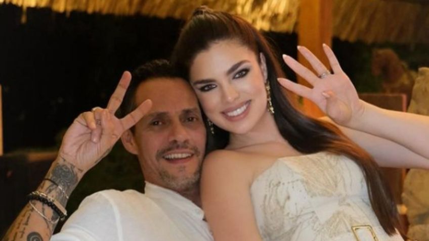 Marc Anthony y Nadia Ferreira reciben exclusivo regalo por su primer aniversario de bodas