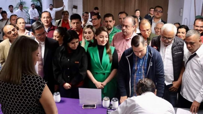 Firman solicitud de coalición Morena y sus partidos aliados en Nayarit