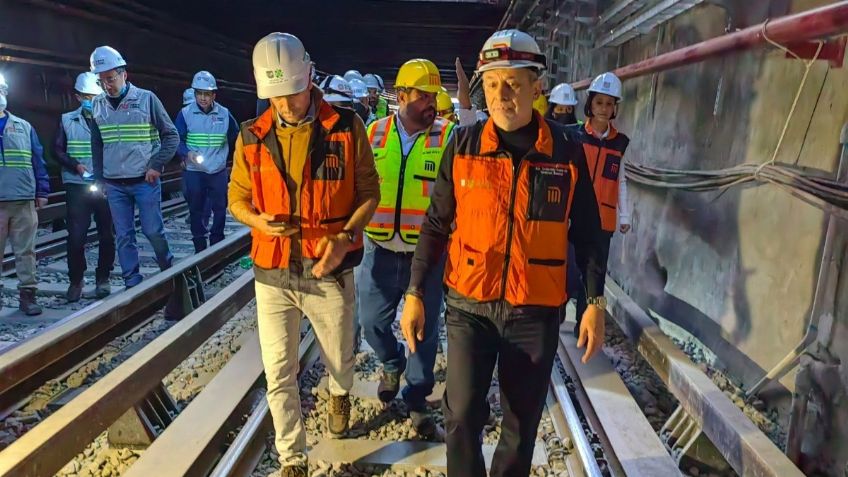 Metro CDMX presenta avances del segundo tramo de la Nueva Línea 1