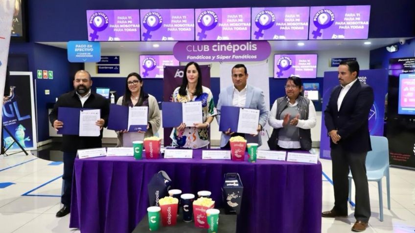 Lía Limón llega a 166 puntos violeta en Álvaro Obregón, Cinépolis se suma a la defensa de las mujeres