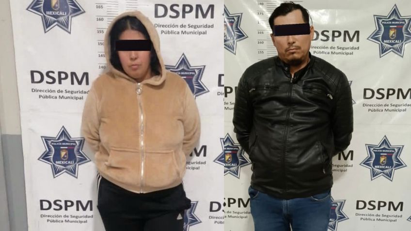 Autoridades de Mexicali detienen a padres que tenían encadenados a sus 3 hijos