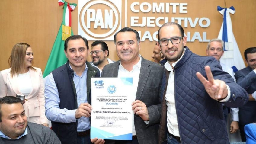 Comisión Permanente aprueba candidatura a gobernador de Renán Barrera