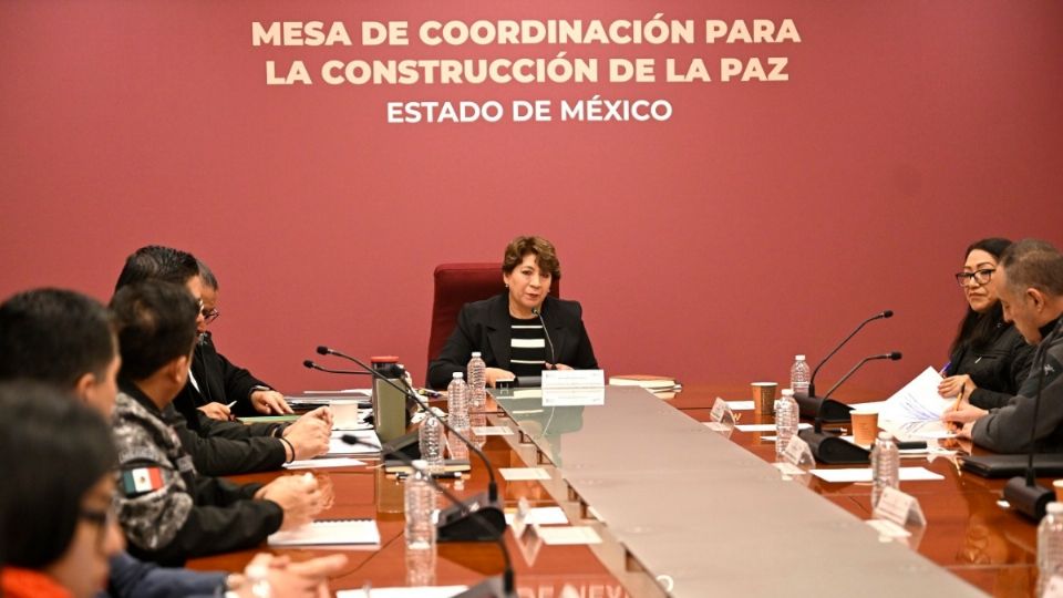 Mesa de coordinación para la contrucción de la paz en el Edomex