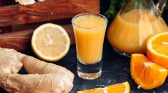 El jugo de naranja y jengibre para el hígado graso