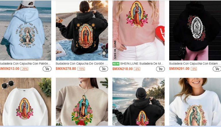 Shein Virgen de Guadalupe