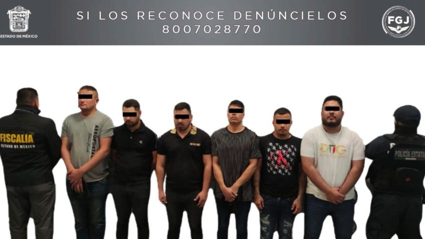 Caen seis presuntos generadores de violencia al norte del Estado de México