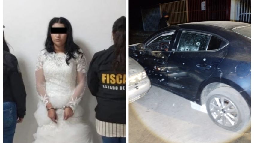 Hallan muerto a "El Ratón", de la Familia Michoacana; su prometida fue detenida con vestido de novia