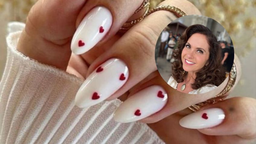 Lucero presume el diseño de uñas inspirado en San Valentín para lucir elegante, radiante y enamorada