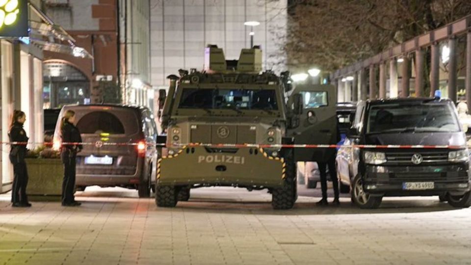 Operación de emergencia de Policía de Ulm