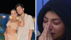 Leslie Gallardo se pone a llorar al extrañar a Emilio Osorio y fans recuerdan cuando él lloró por Karol Sevilla