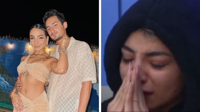 Leslie Gallardo se pone a llorar al extrañar a Emilio Osorio y fans recuerdan cuando él lloró por Karol Sevilla