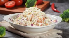 Receta fácil y rápida para hacer una rica ensalada de col estilo KFC