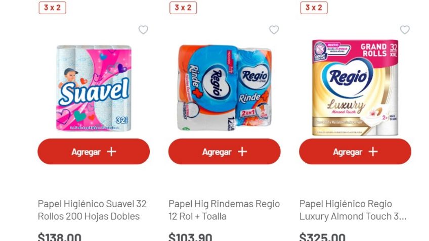 ¡Rebaja de infarto! Soriana pone al 3x2 los paquetes de papel de baño