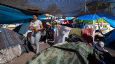 Vecinos de colonia Juárez exigen retiro de campamento migrante en Plaza Giordano Bruno