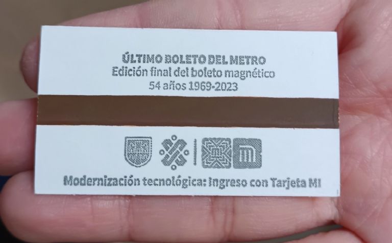 boleto metro