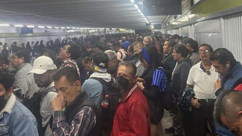 ¿Qué pasa en la línea B del Metro CDMX? Usuarios reportan retrasos de hasta 15 minutos