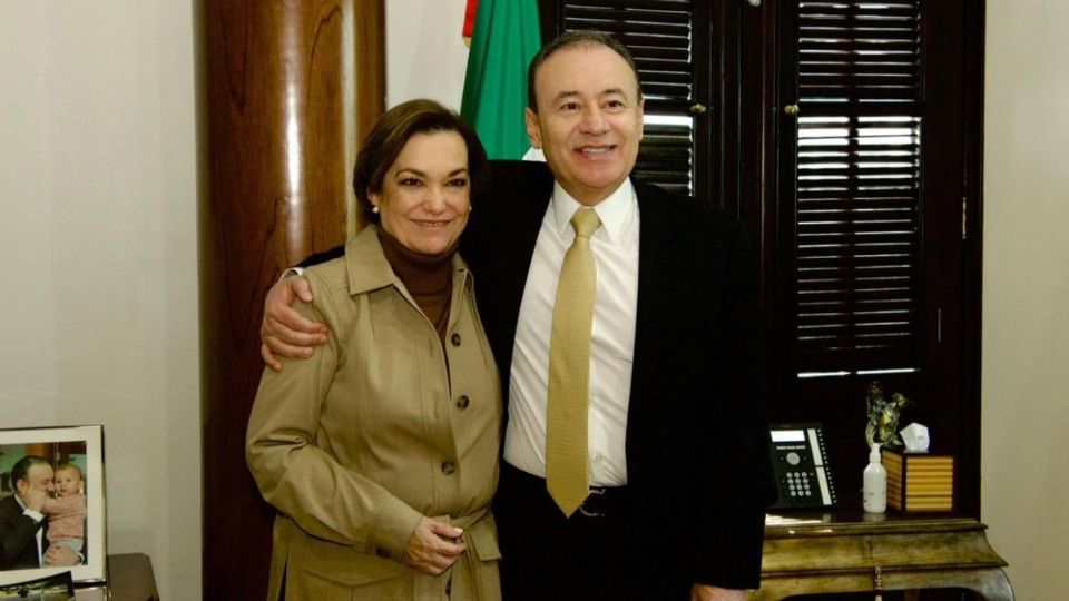 El gobernador Durazo publicó en sus redes que agradeció el compromiso, honestidad y profesionalismo de María Dolores del Río