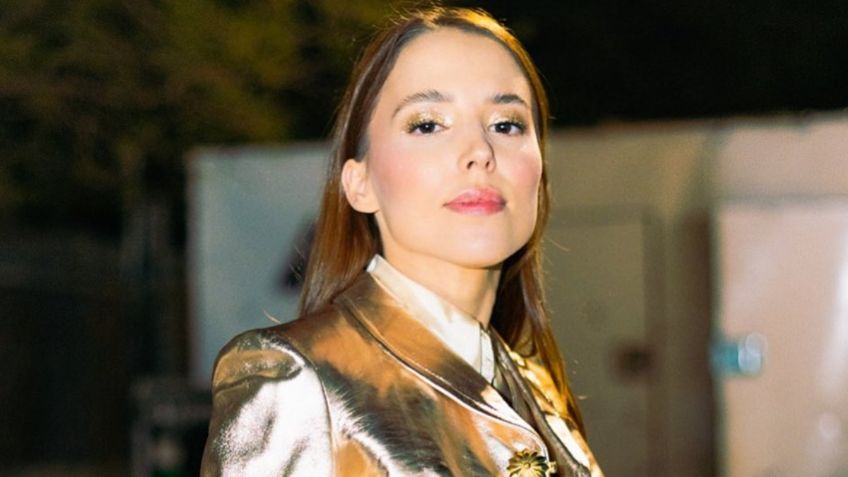 Majo Aguilar tiene la manera perfecta para lucir las medias de lunares, la elegante tendencia que no pasa de moda en invierno