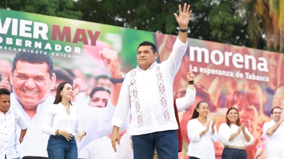 Javier May Rodríguez pidió honrar a los integrantes de Morena que han fallecido a lo largo de la lucha desde la fundación del partido