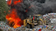 FOTOS y VIDEOS: paso a paso así ocurrió el incendio en la planta recicladora en Valle de Chalco