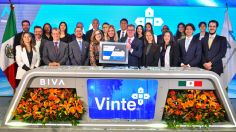 Vinte emite en BIVA bono sustentable por 1,500 millones de pesos