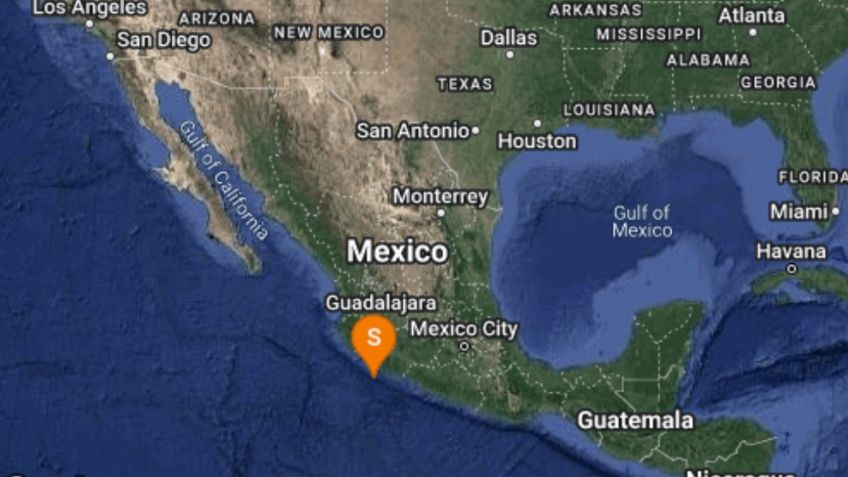 Sismo en Colima hoy 30 de enero fue imperceptible en la CDMX