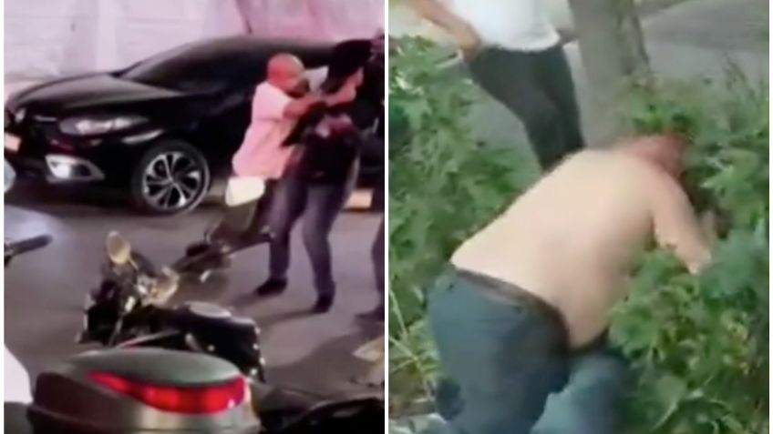 VIDEO: identifican a chofer de microbús que golpeó a mujer en Coyoacán y lo difunden en otra agresión