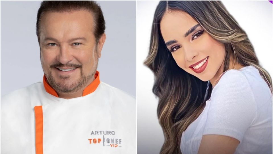 El actor y la celebridad estuvieron juntos en Top Chef VIP