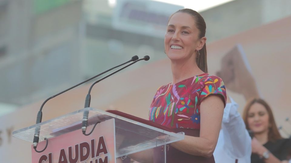 Claudia Sheinbaum durante su gira de precampaña. Imagen de archivo.